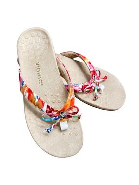 VIONIC BELLA II THONG SANDALS NWOT